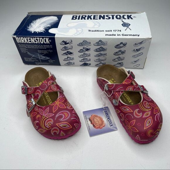 Birkenstock Sorian Paisley Mules Clogs NIB - Picture 2 of 10